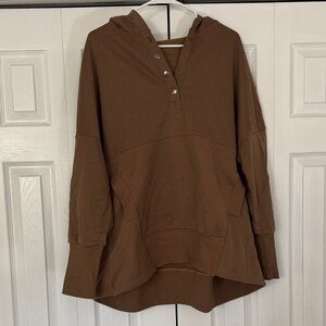 Amazon Brown Hoodie Sweatshirt